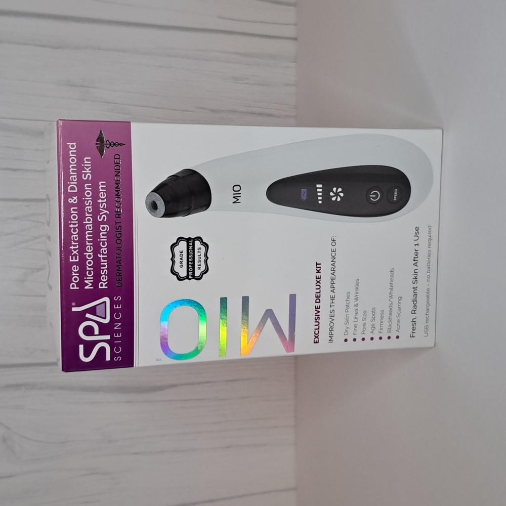 Spa Sciences MIO Pore Extraction & Diamond Microdermabrasion Skin Resurfacing